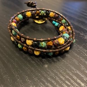 Bohemian Beaded Wrap Bracelet
